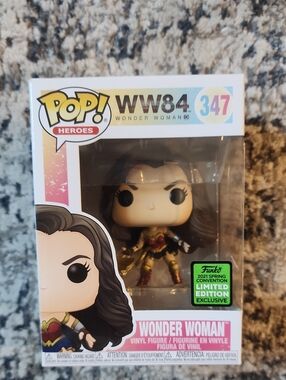 Funko Wonder Woman WW84 Vinyl Figure - Gold, Red, Black